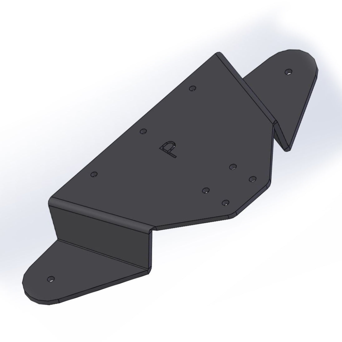 Chapa apoyo silemblock delantera vibrador paralelo