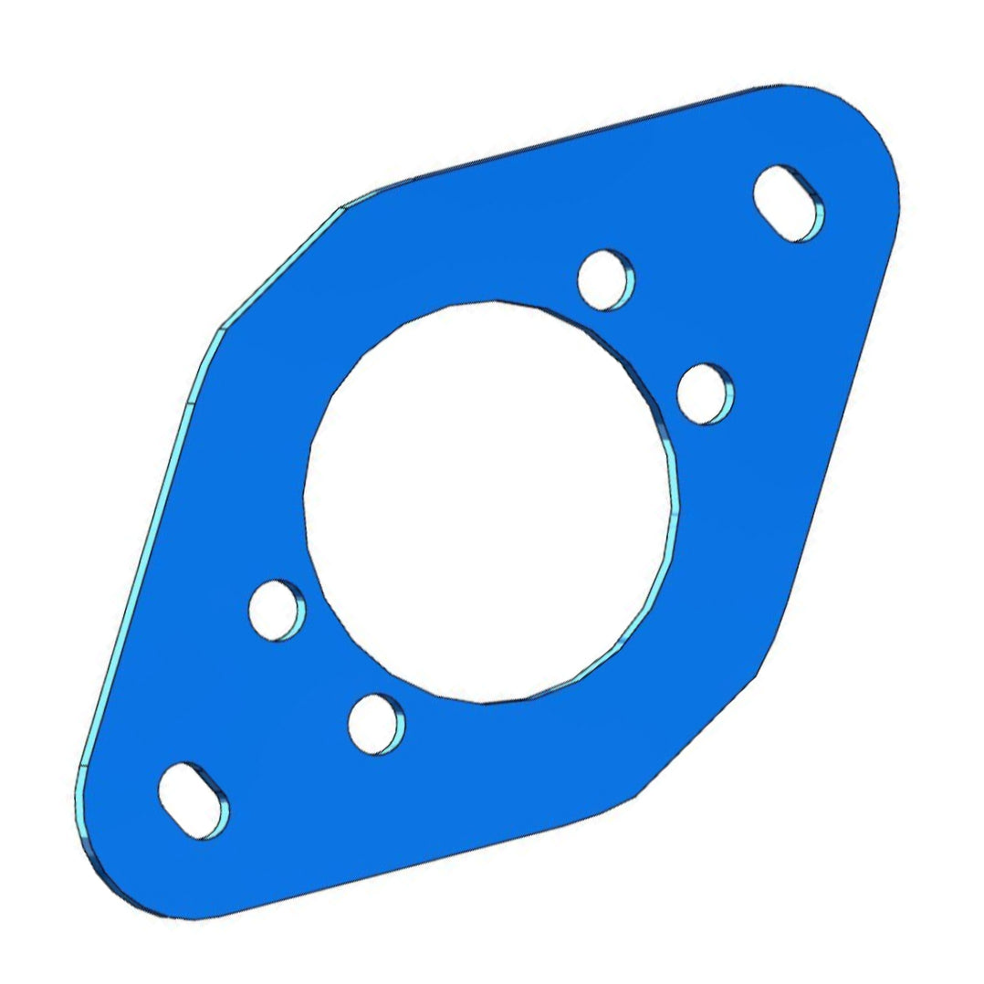 Chapa soporte motor M6 PLUS sinfines principal