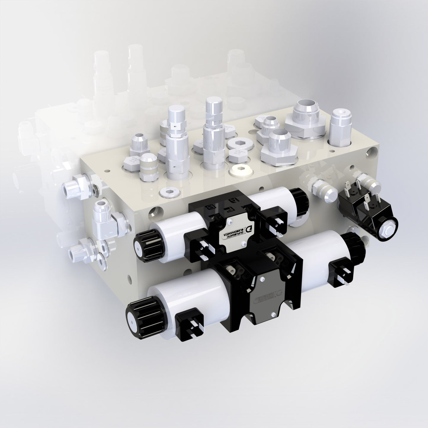 Bloque hidráulico mv 2010 vibrador tenaza mf