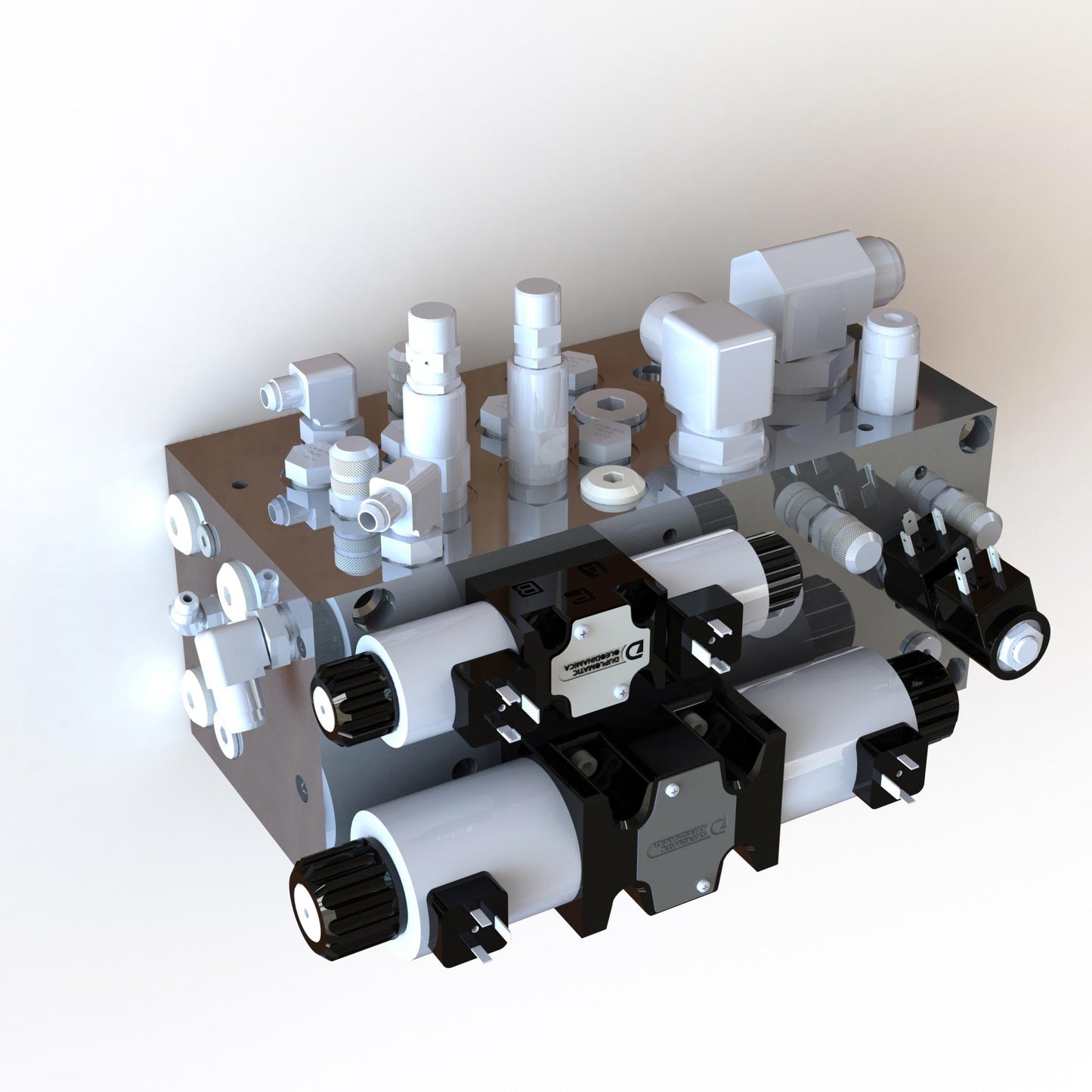 Bloque hidráulico m6 2010 vibrador tenaza mf