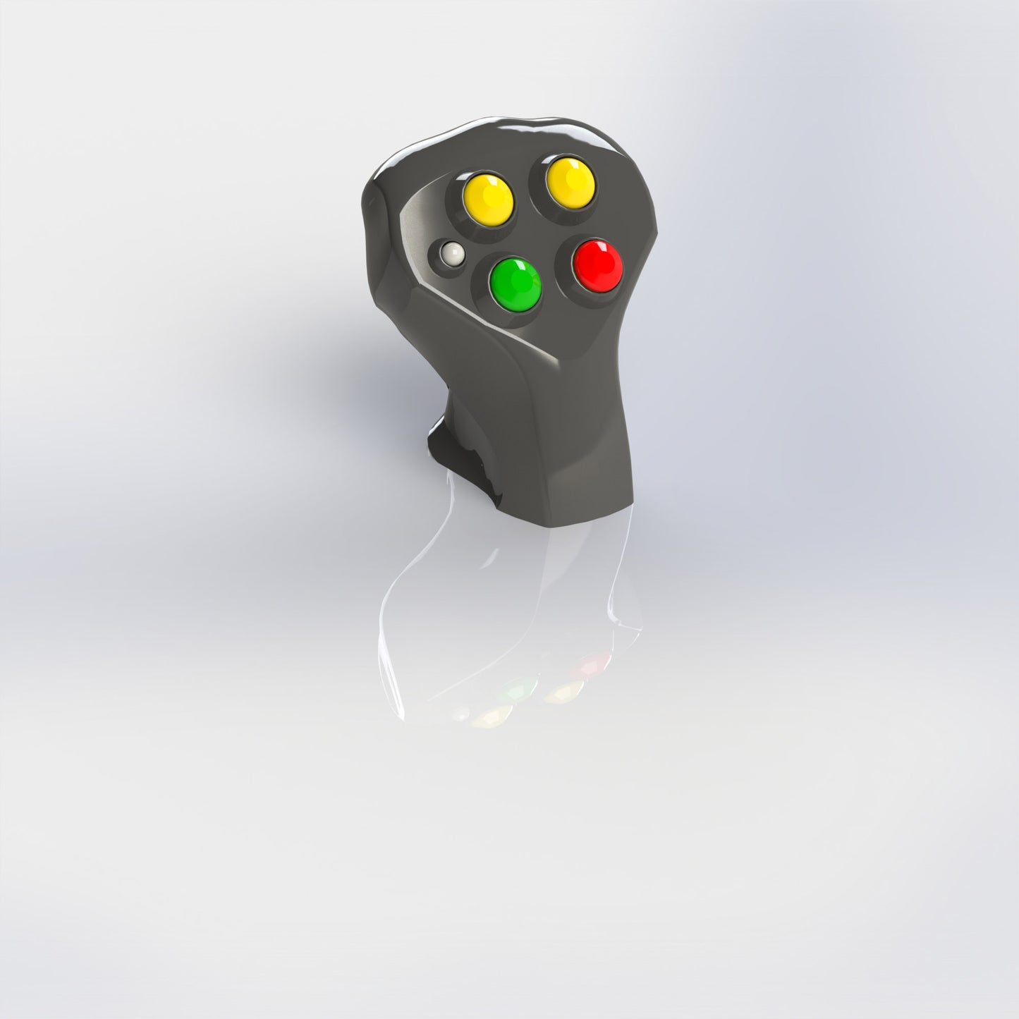 Mando m6 d.r. 2010 7 pulsa+led c rotula