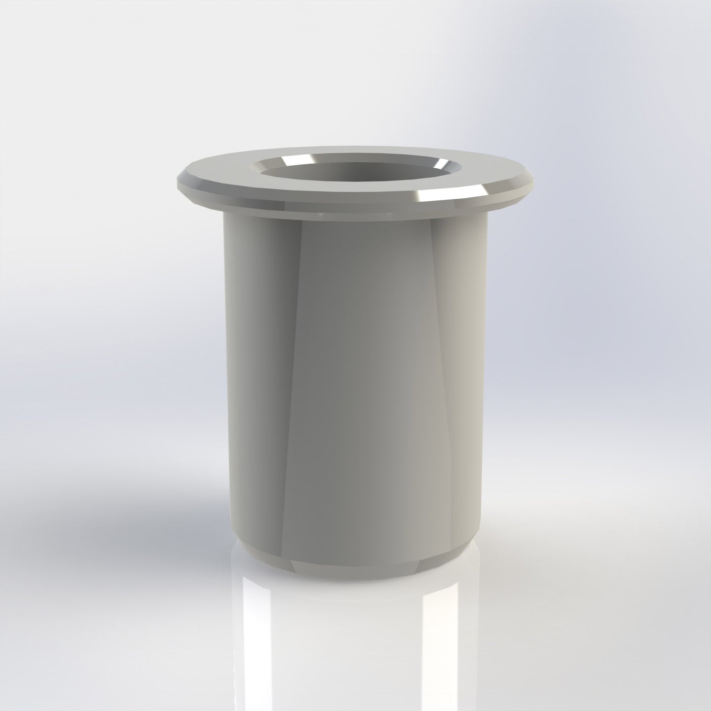 Rosca remachable c.plana,c.cilin abie zn8c/fe m-10