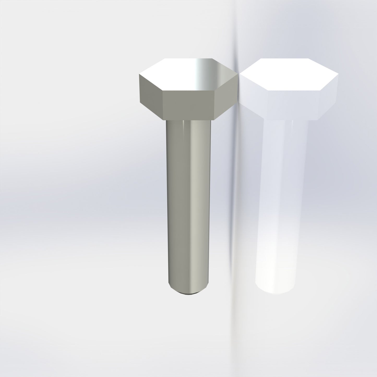 Tornillo din 933 6x30 8.8 zn