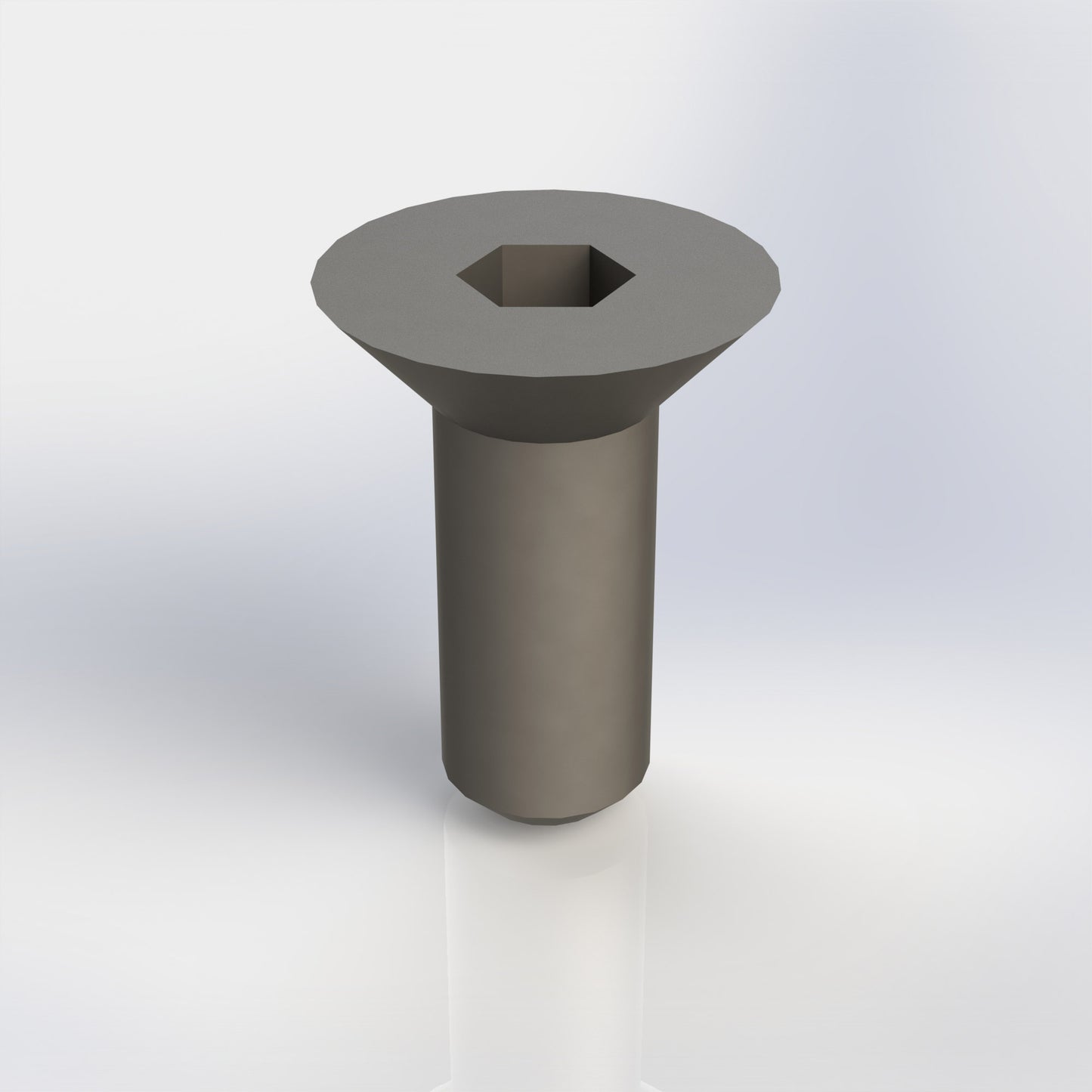 Tornillo din 7991 6x16 8,8 zn