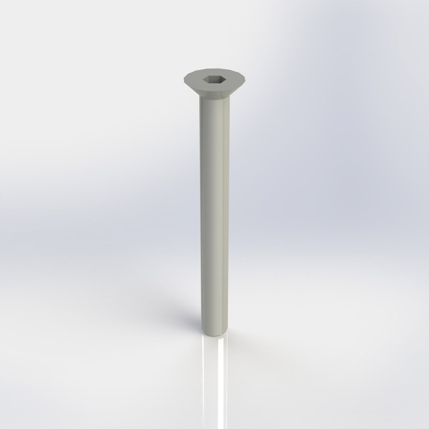 Tornillo din 7991 12x120 10,9 dc