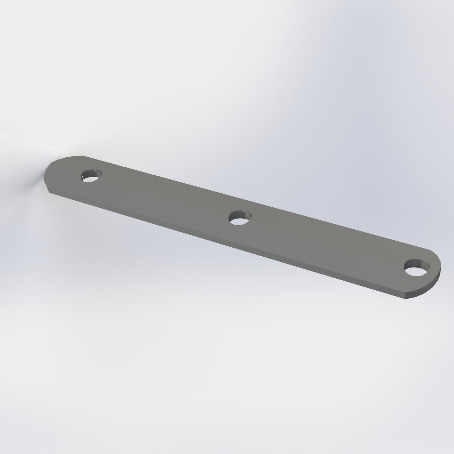 Pletina corta sujeción goma tronco m6 zn