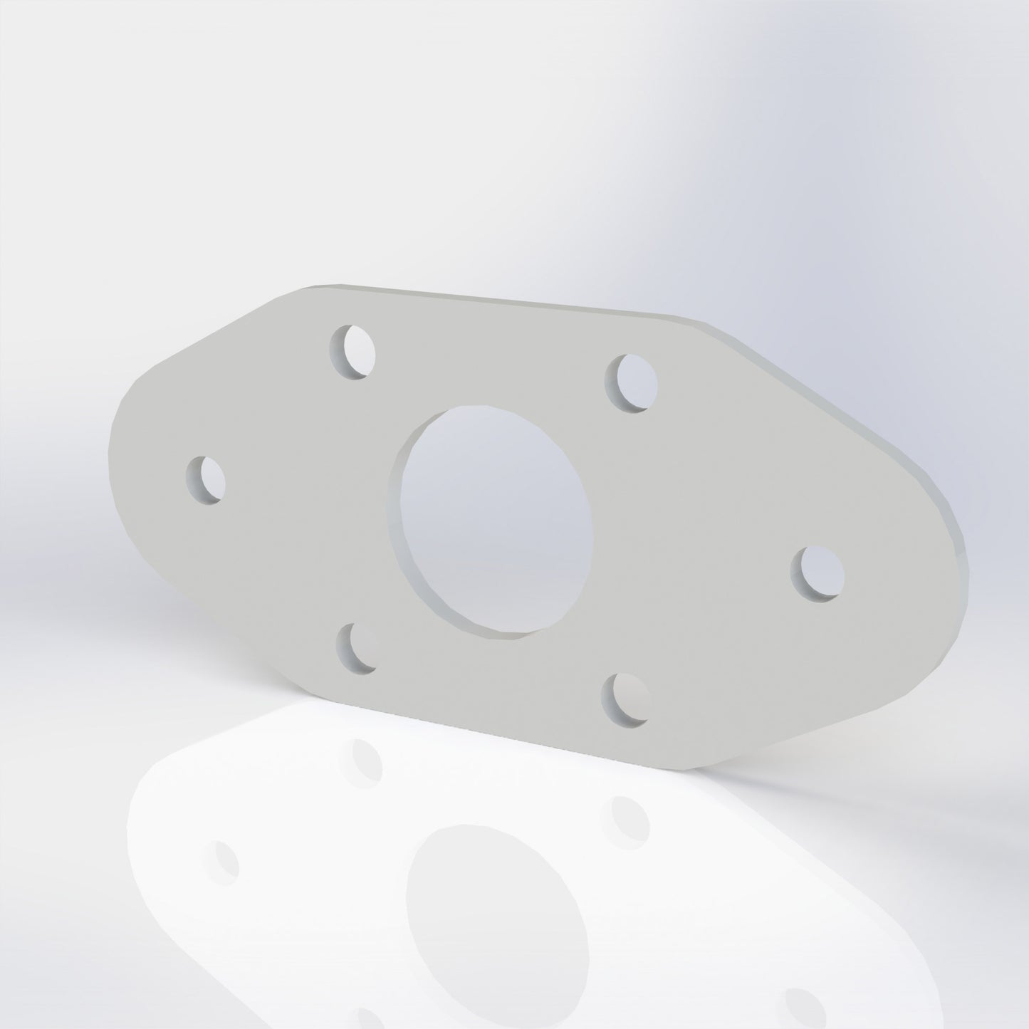 Chapa soporte motor zn