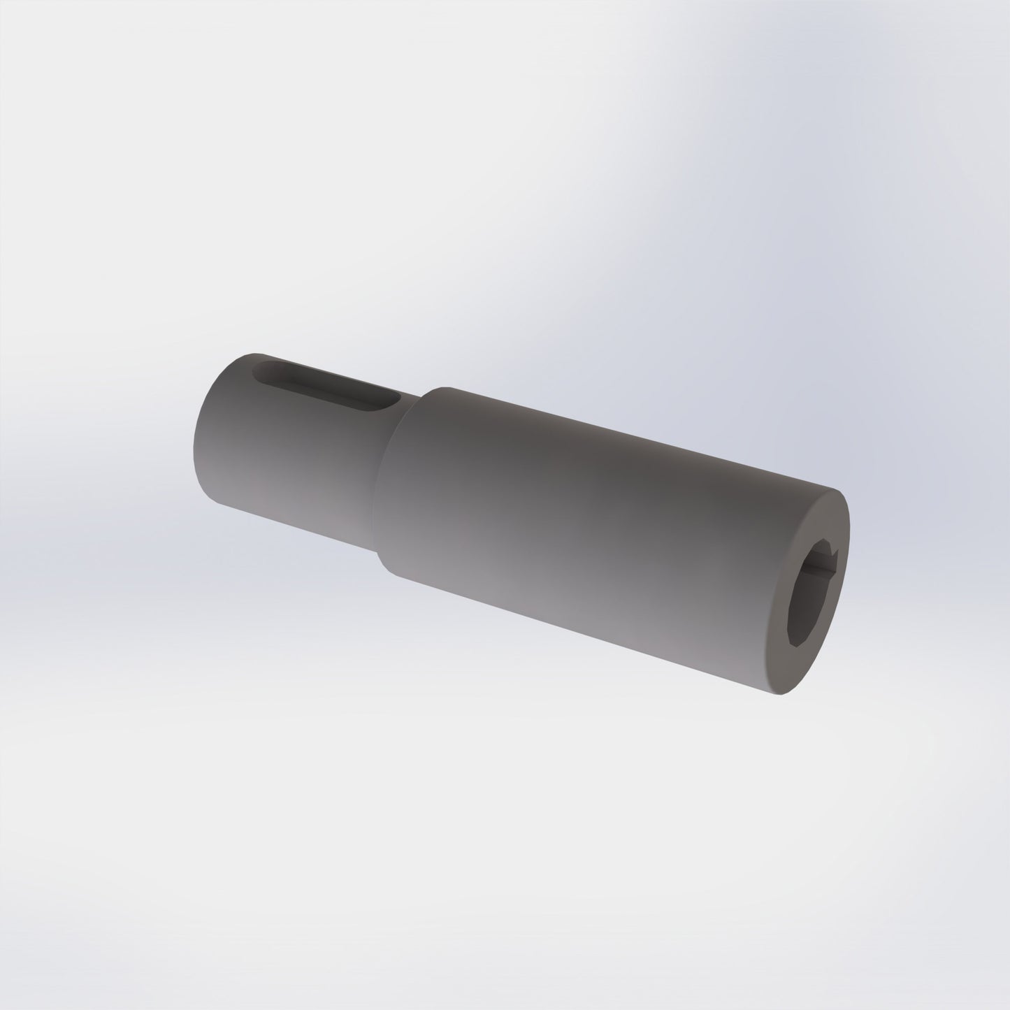 Eje acoplamiento motor engranajes v.m6 dc