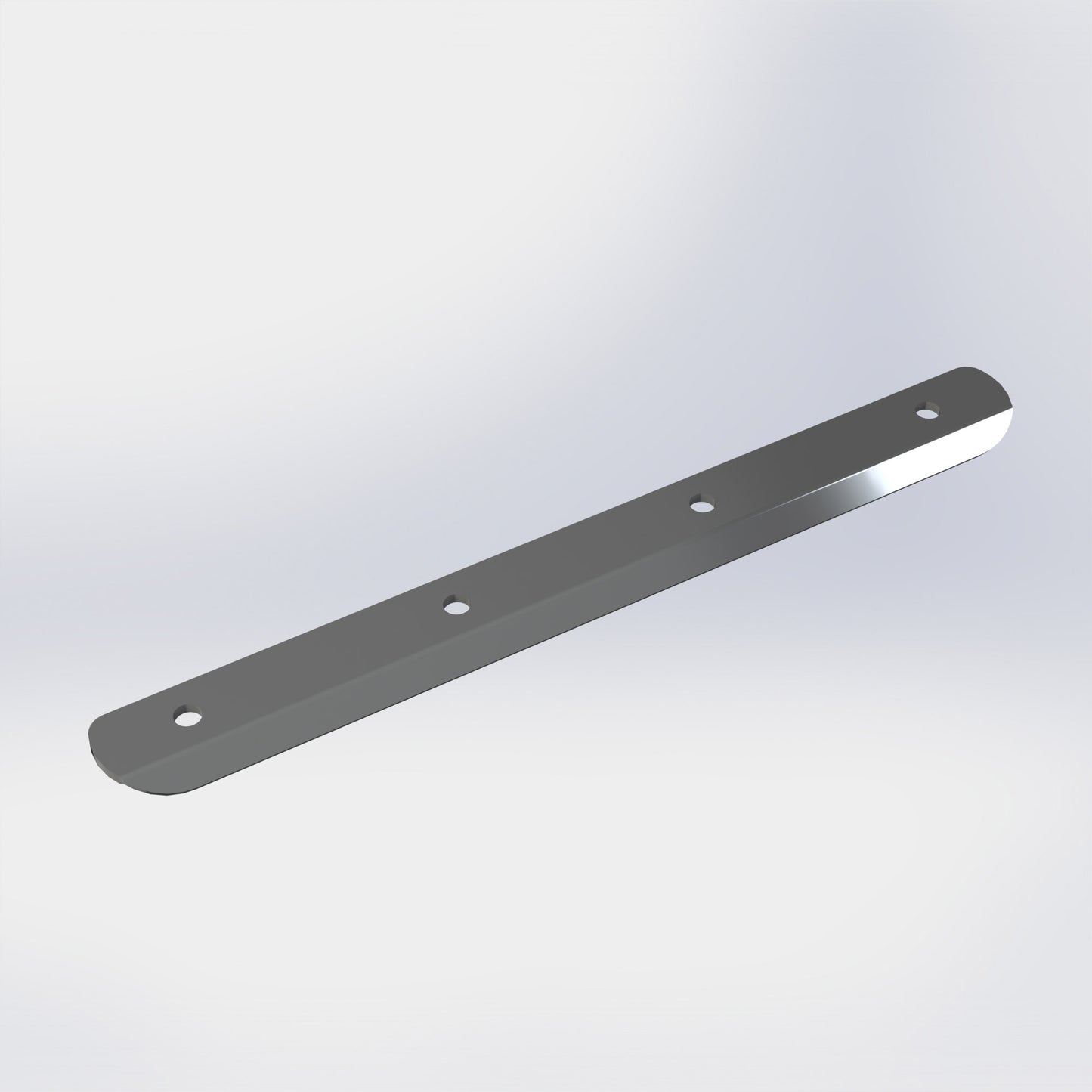 Pletina sujeción gomas vibrador d-30 m6 zn