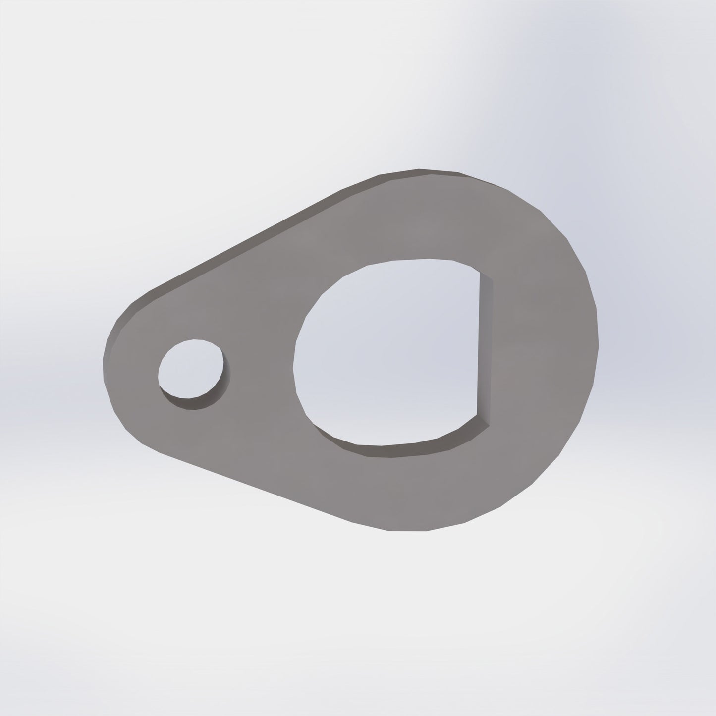 Chapa cabezal bulón hidráulico d-25 vibro m6 zn