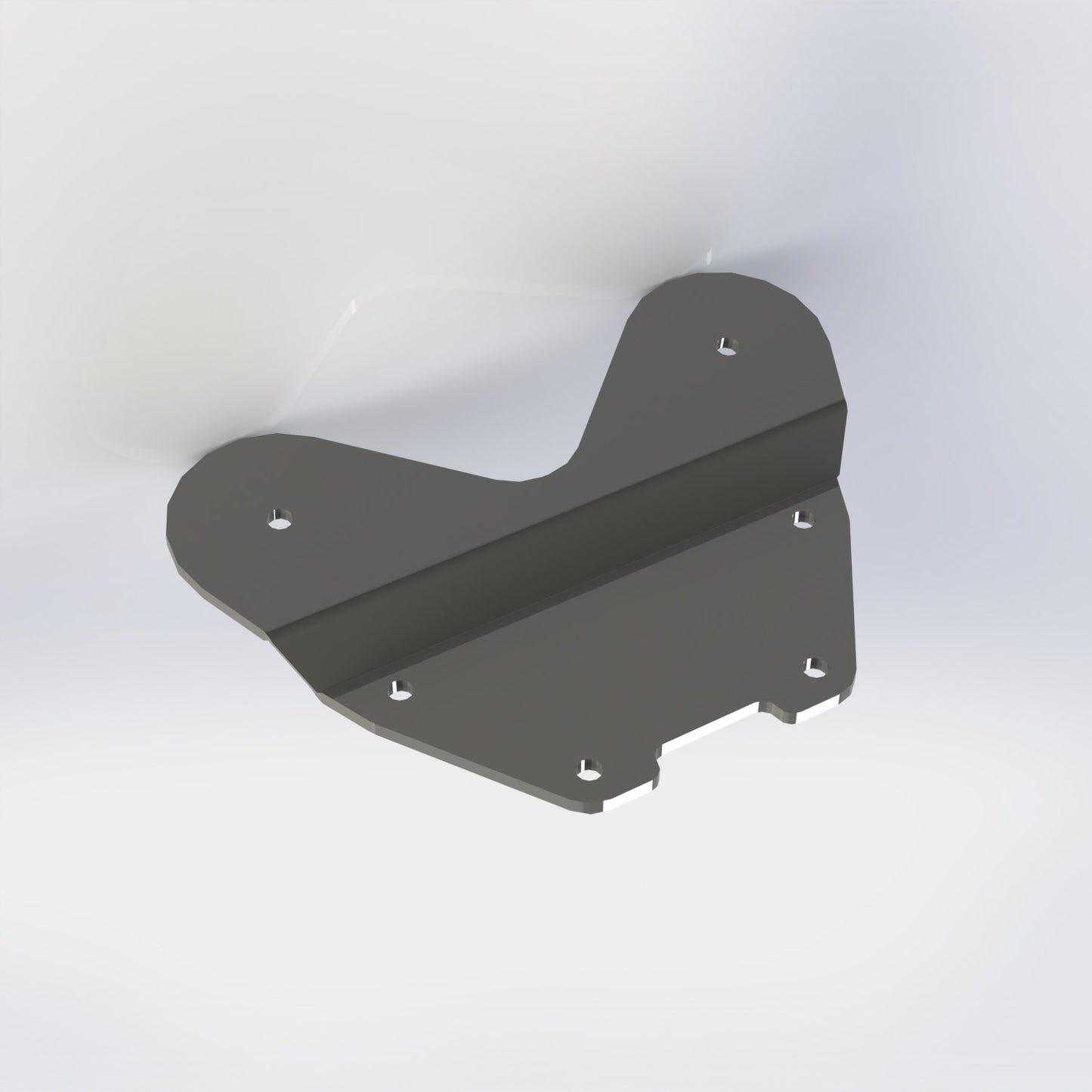 Chapa apoyo superior vib. Tenaza zn