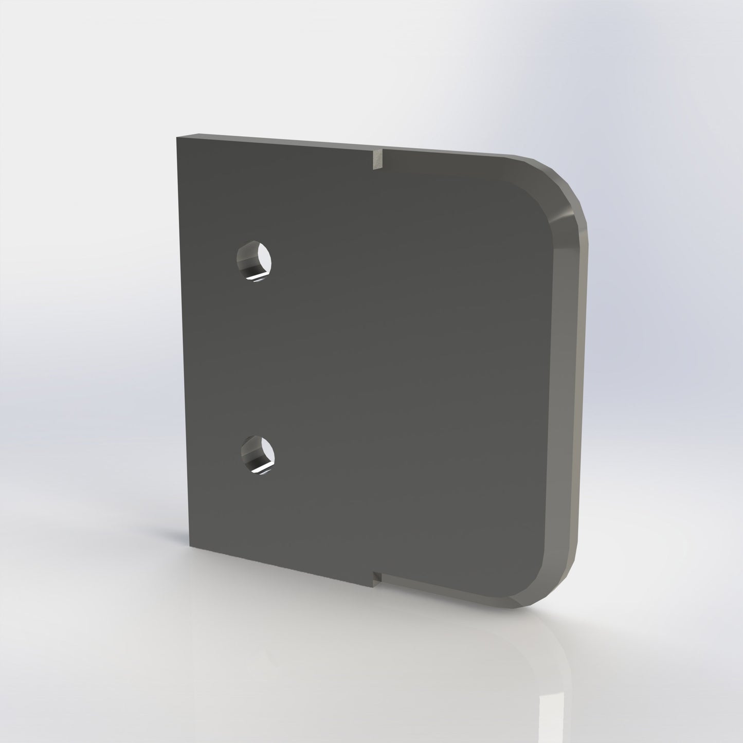 Tope goma en pinza dcha v.profe zn