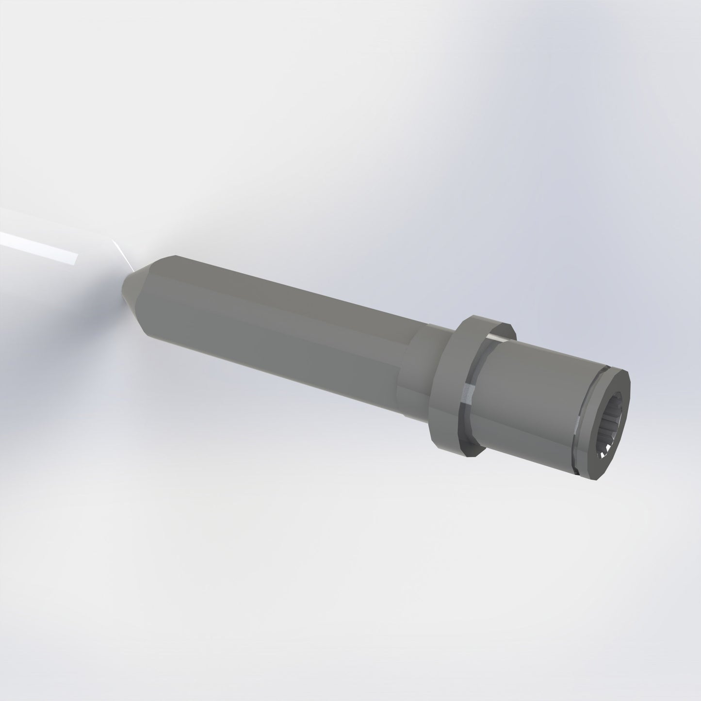 Eje motor peladora pv estriado z13 dc