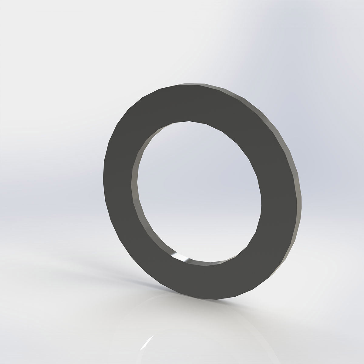 Arandela desgaste giro pluma sulfinizada