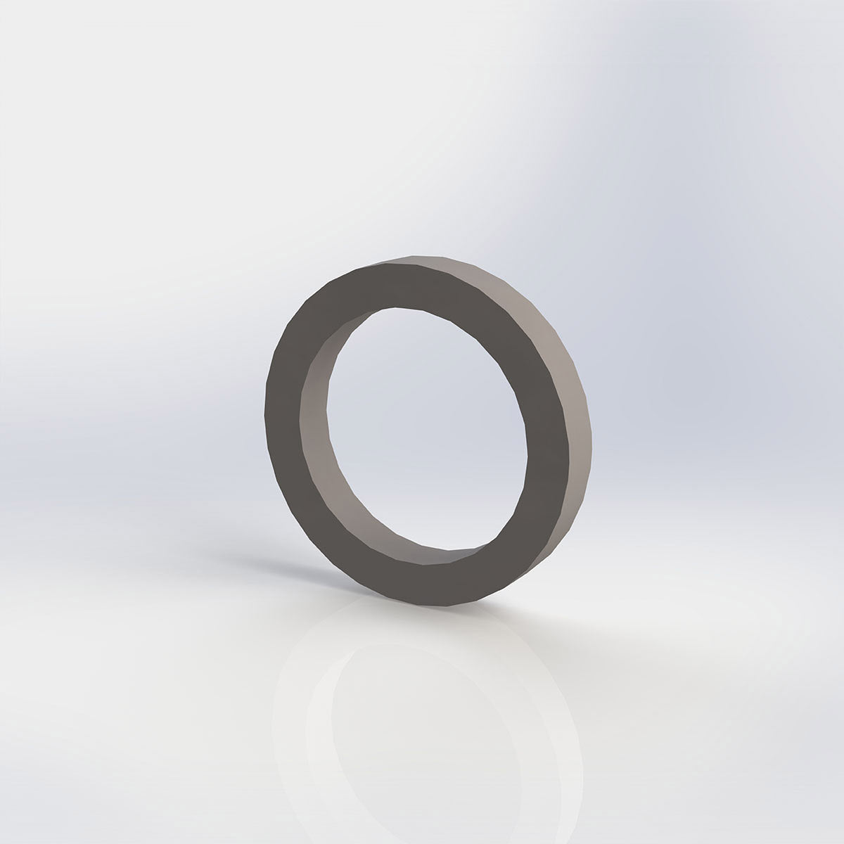 Arandela rotula cilindro pluma 06 sulfinizada