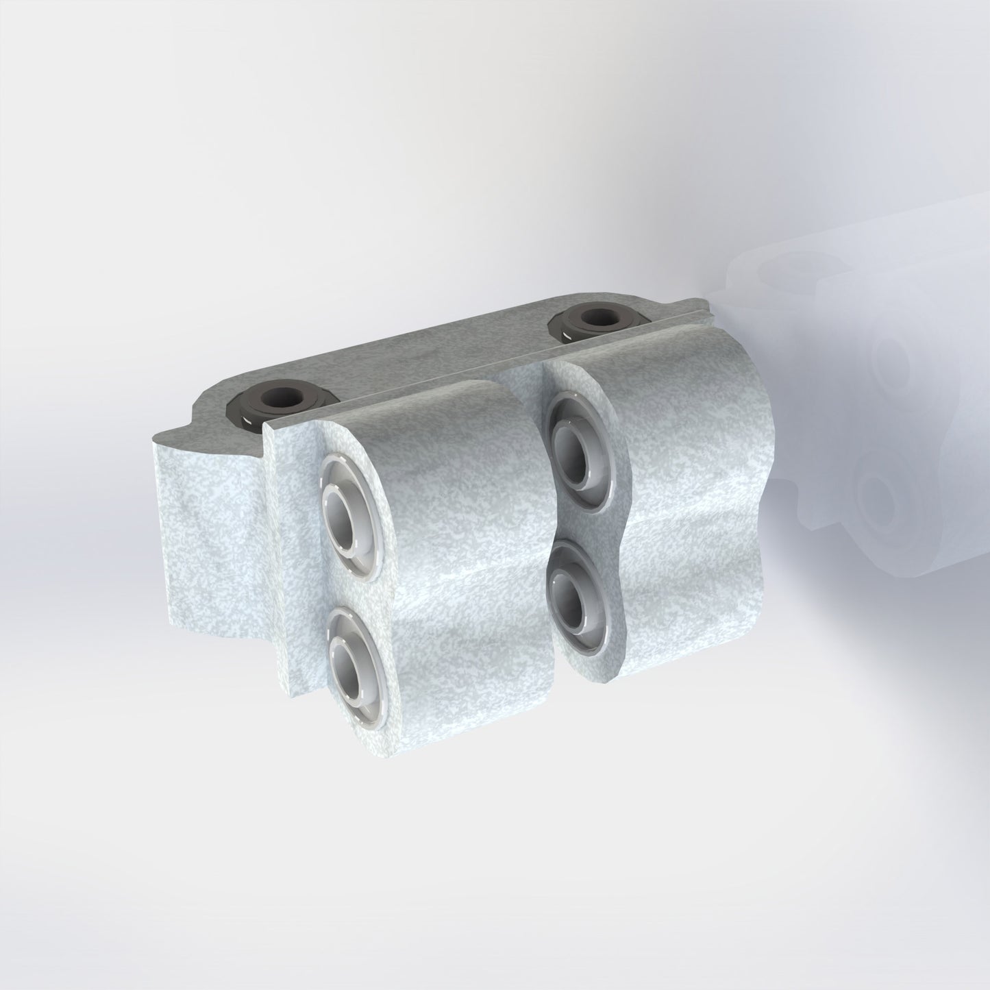 Pajaritos cabezal montado mf