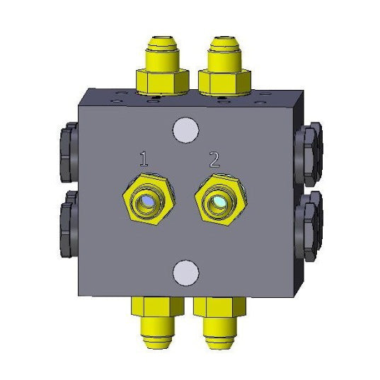 Bloque válvulas abanico M6 PRO (COMPLETO)
