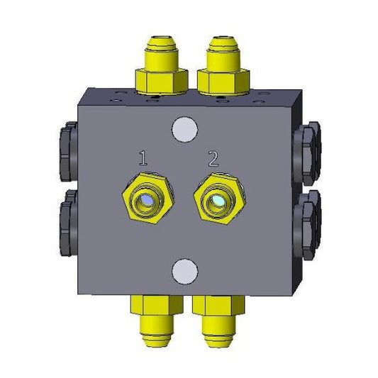 Bloque válvulas abanico M6 PRO (COMPLETO)