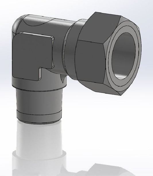 Racor codo 90º mf-tl 3/4"-3/4" gas