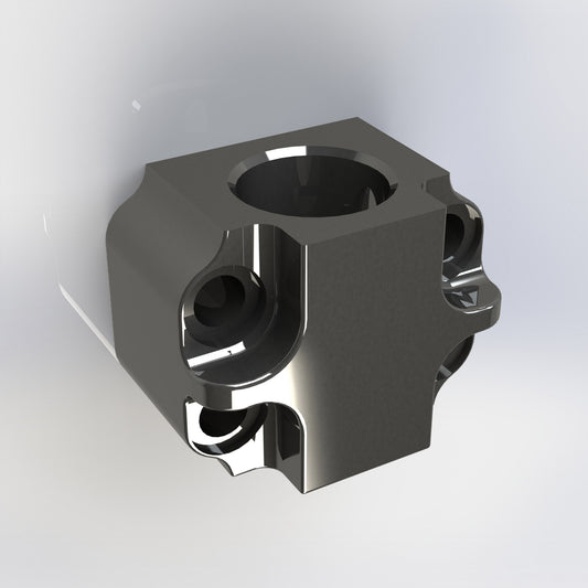 Brida 90º sae serie 3000 1"-1" cod. Osca 190090010