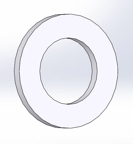 Arandela  plana din 125 m10 z