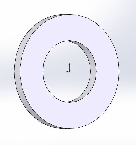 Arandela  plana din 125 m12 z