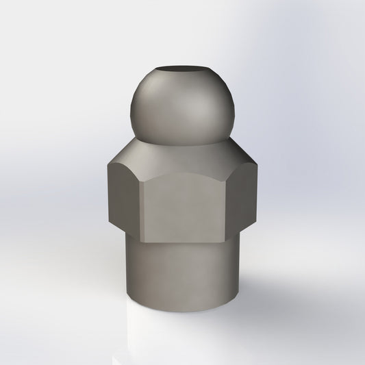Engrasador recto m8-125