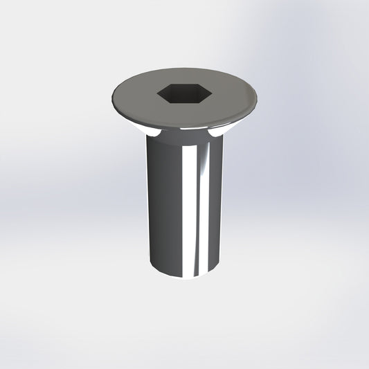 Tornillo din 7991 10x20 8,8 dc