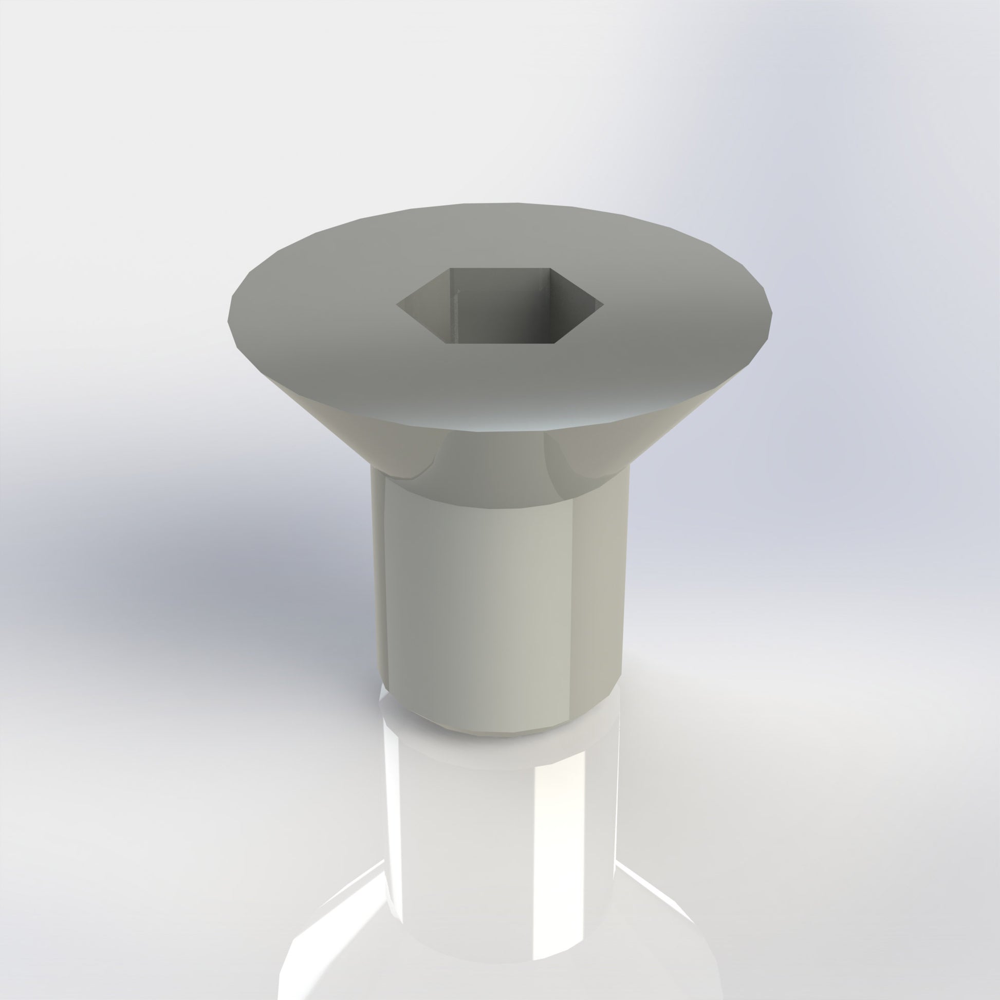 Tornillo din 7991 12x20 10,9 dc