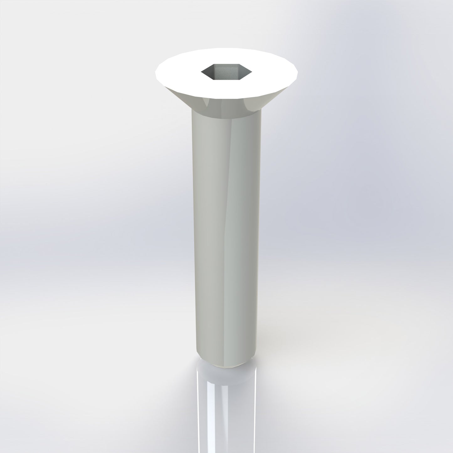 Tornillo din 7991 8x40 allen c/avellanada 12,9 dc