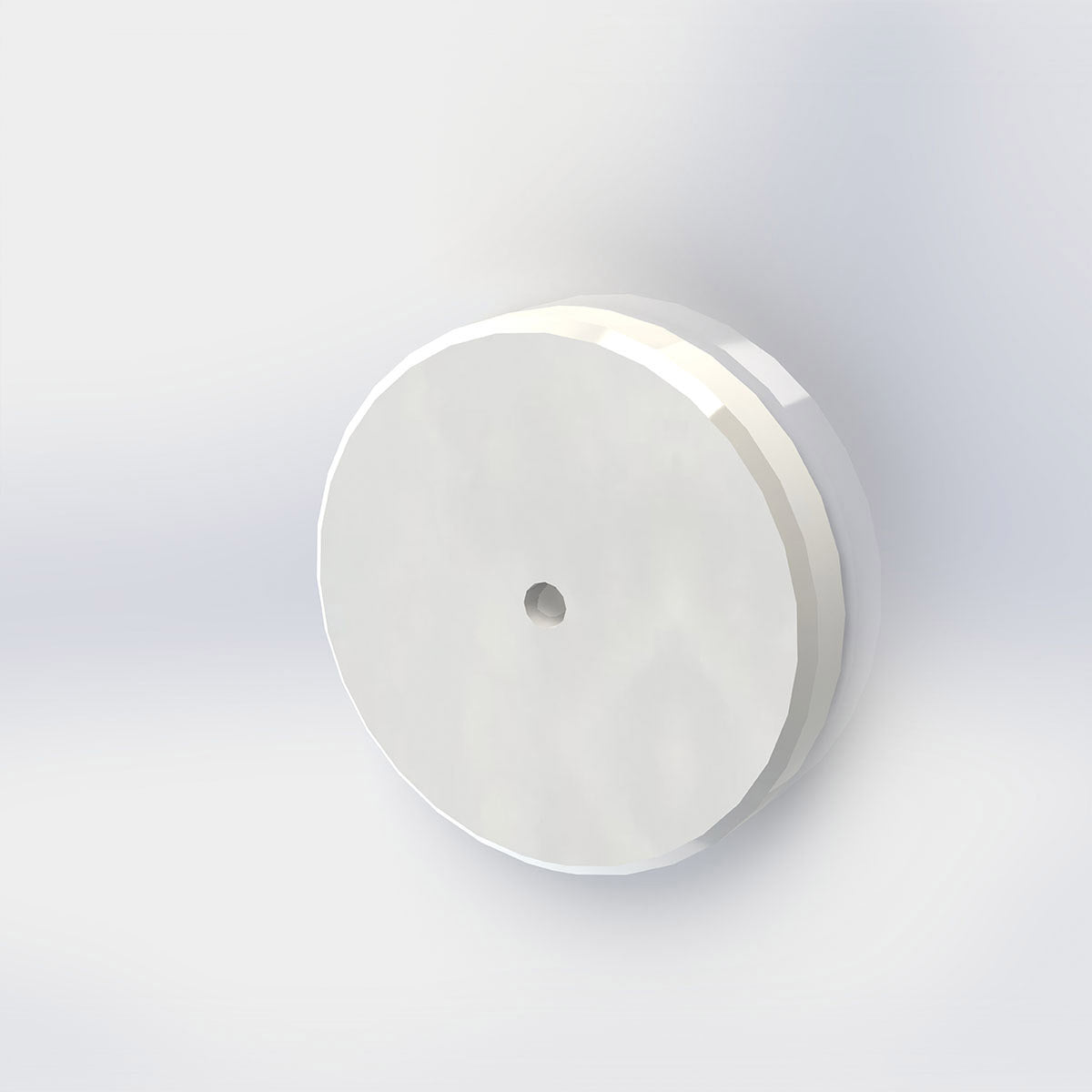 Disco rozamiento polietileno 9,5 mm pluma me