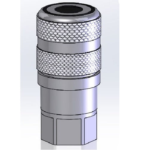 Enchufe rápido cara plana hembra plt dn06-1/4"
