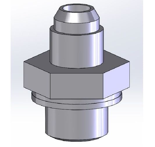 Racor for a102023-1017 mf 9/16jic mf 3/8gas