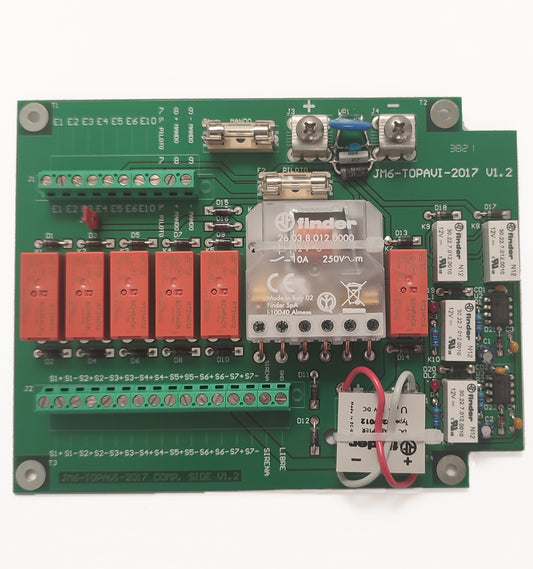 Tarjeta caja eléctrica M6 2016